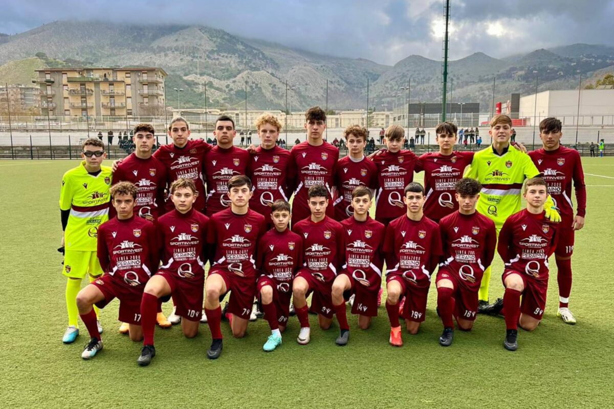 Trapani Calcio vince 3-1 contro il Team Calcio nella 14^ giornata del campionato Under 15 Élite